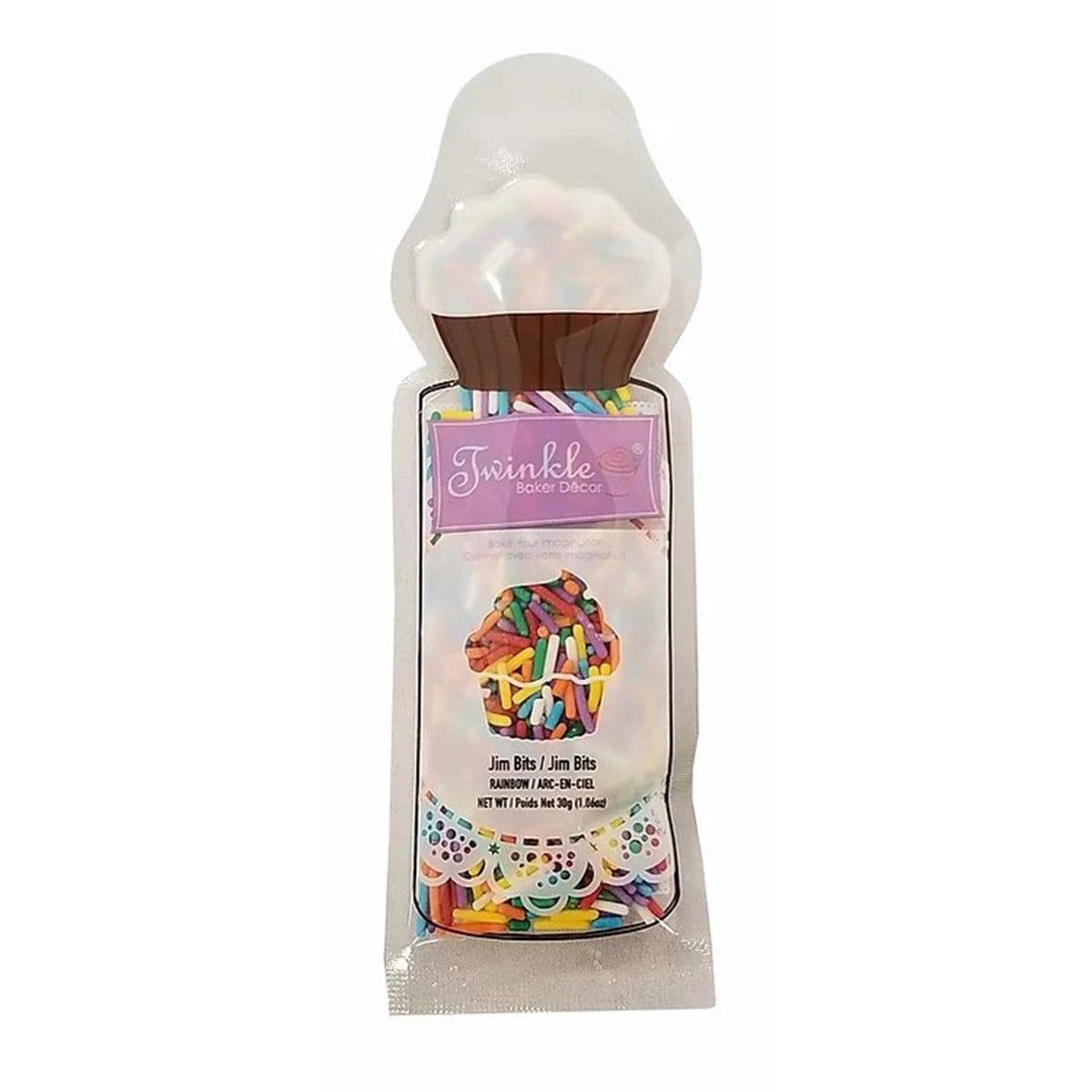 Buy Cake Supplies Rainbow Mini Jim Pouch, 30G sold at Party Expert