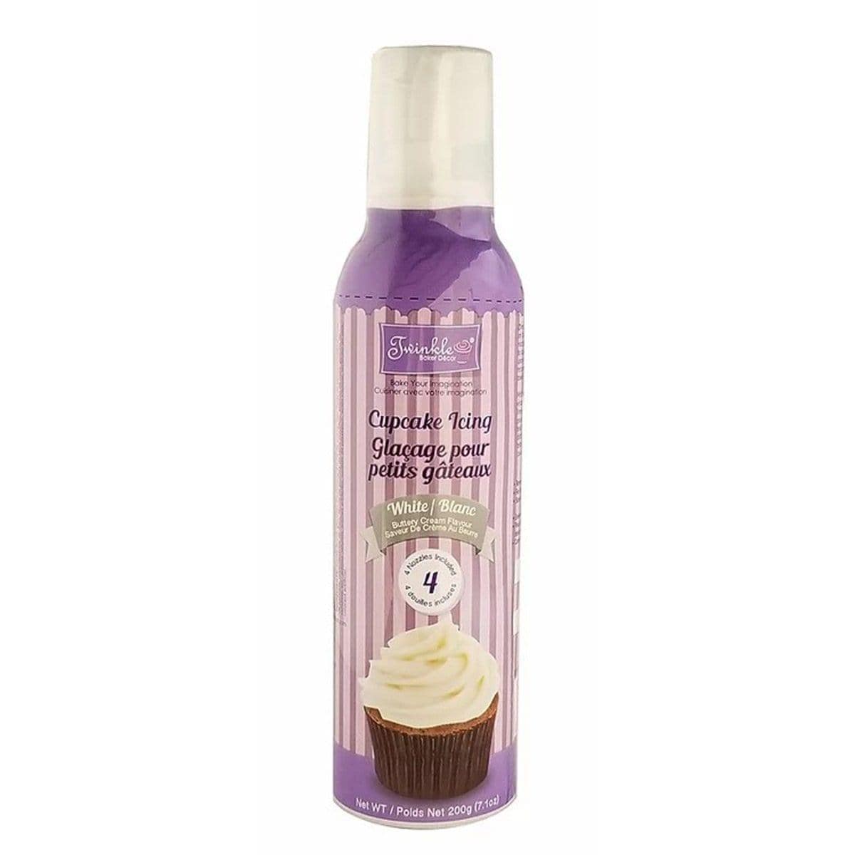 Buy Cake Supplies White Cupcake Icing, 200G sold at Party Expert