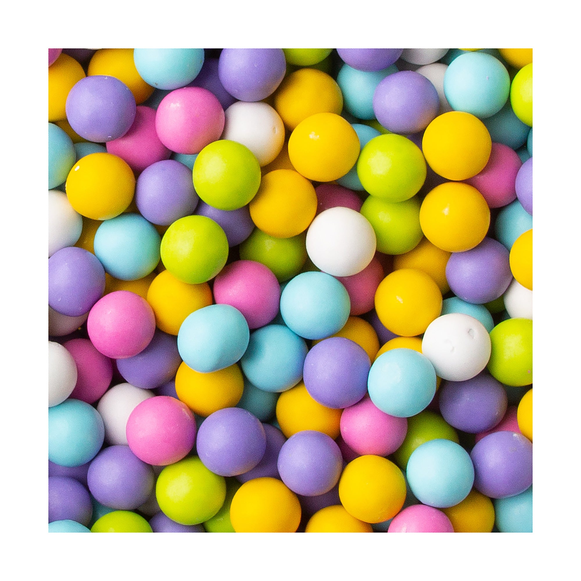 Pastel Mixed Bulk Sixlets Chocolatey Candies, 2 Lbs Party Expert
