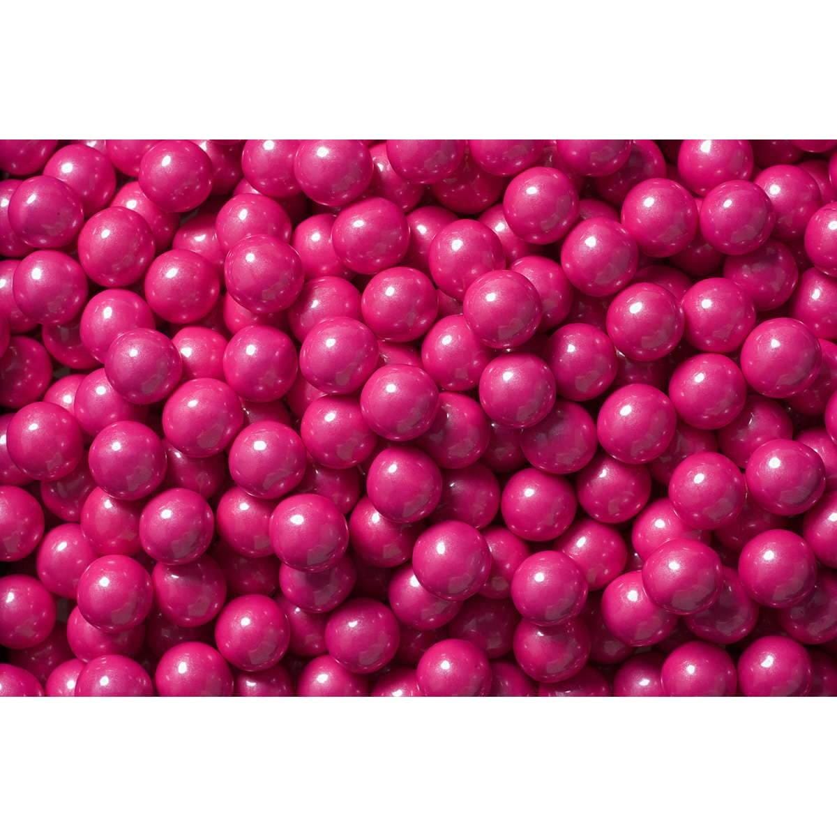 Buy Candy Sixlets Shimmer Bulk - Bright Pink 2 Lbs sold at Party Expert