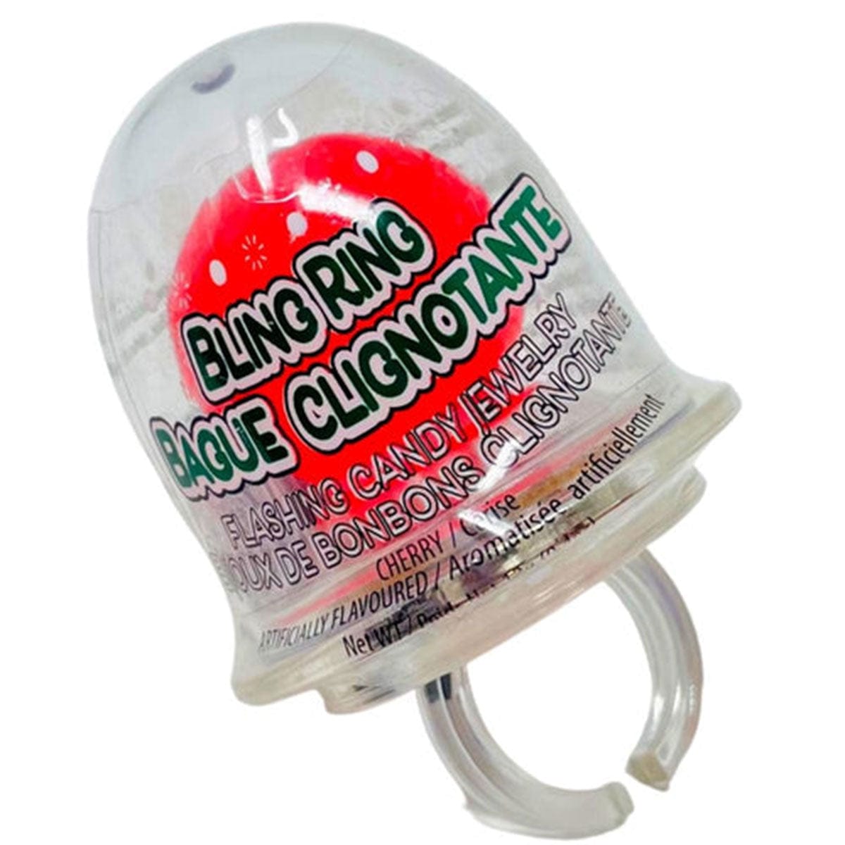 EXCLUSIVE CANDY & NOVELTY DISTRIBUTING LTD Impulse Buying Bling Ring Lollipop, Assortment, 1 Count