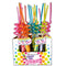 EXCLUSIVE CANDY & NOVELTY DISTRIBUTING LTD Impulse Buying Crazy Pop Straws, Assortment, 1 Count