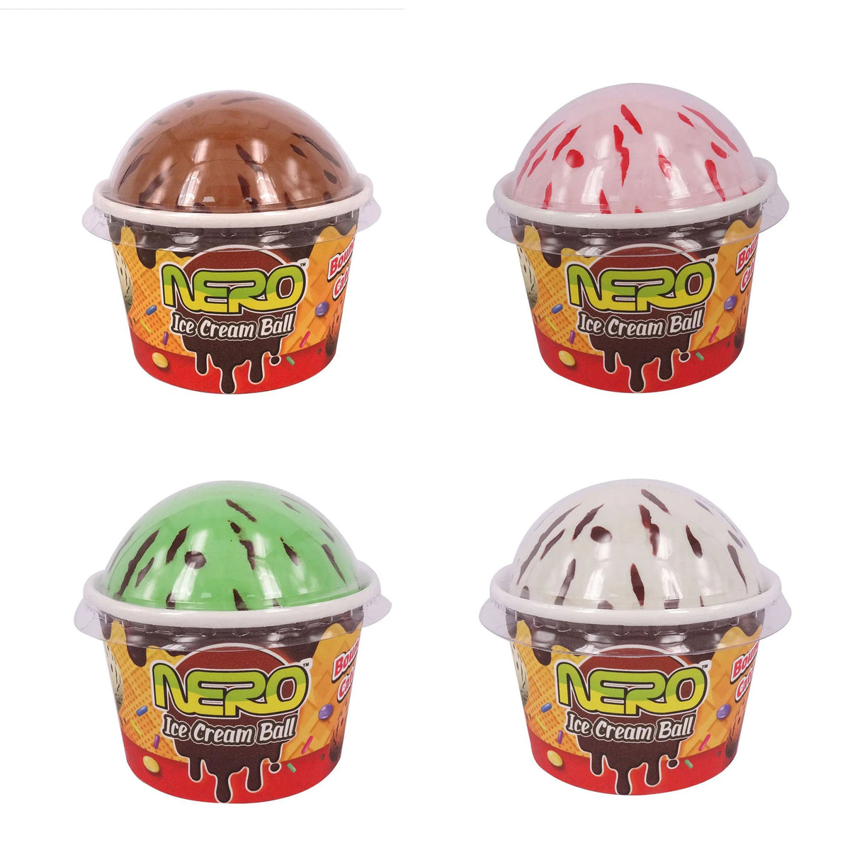FLASH SALES Novelties Ice Cream Bounce Ball, 2,6 Inches, Assortment, 1 Count 675220812674