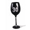 Buy Age Specific Birthday 30th Birthday - Black Wine Glass sold at Party Expert