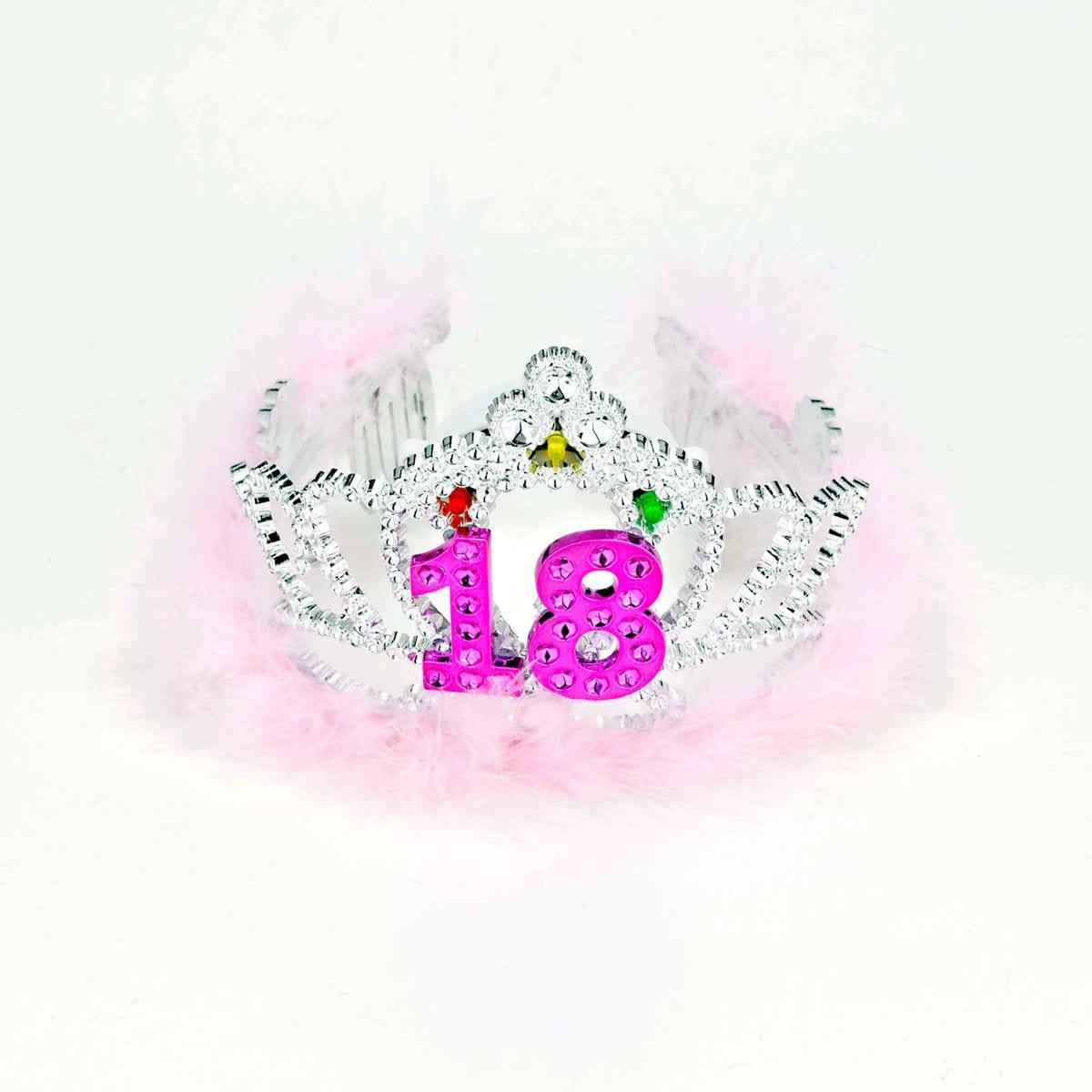 Buy Age Specific Birthday Flashing Birthday Tiara 18th sold at Party Expert