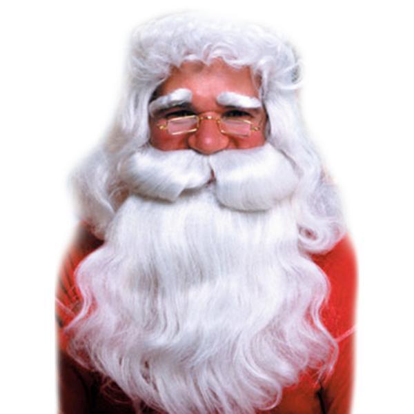 Buy Christmas Deluxe Santa Wig & Beard Set sold at Party Expert