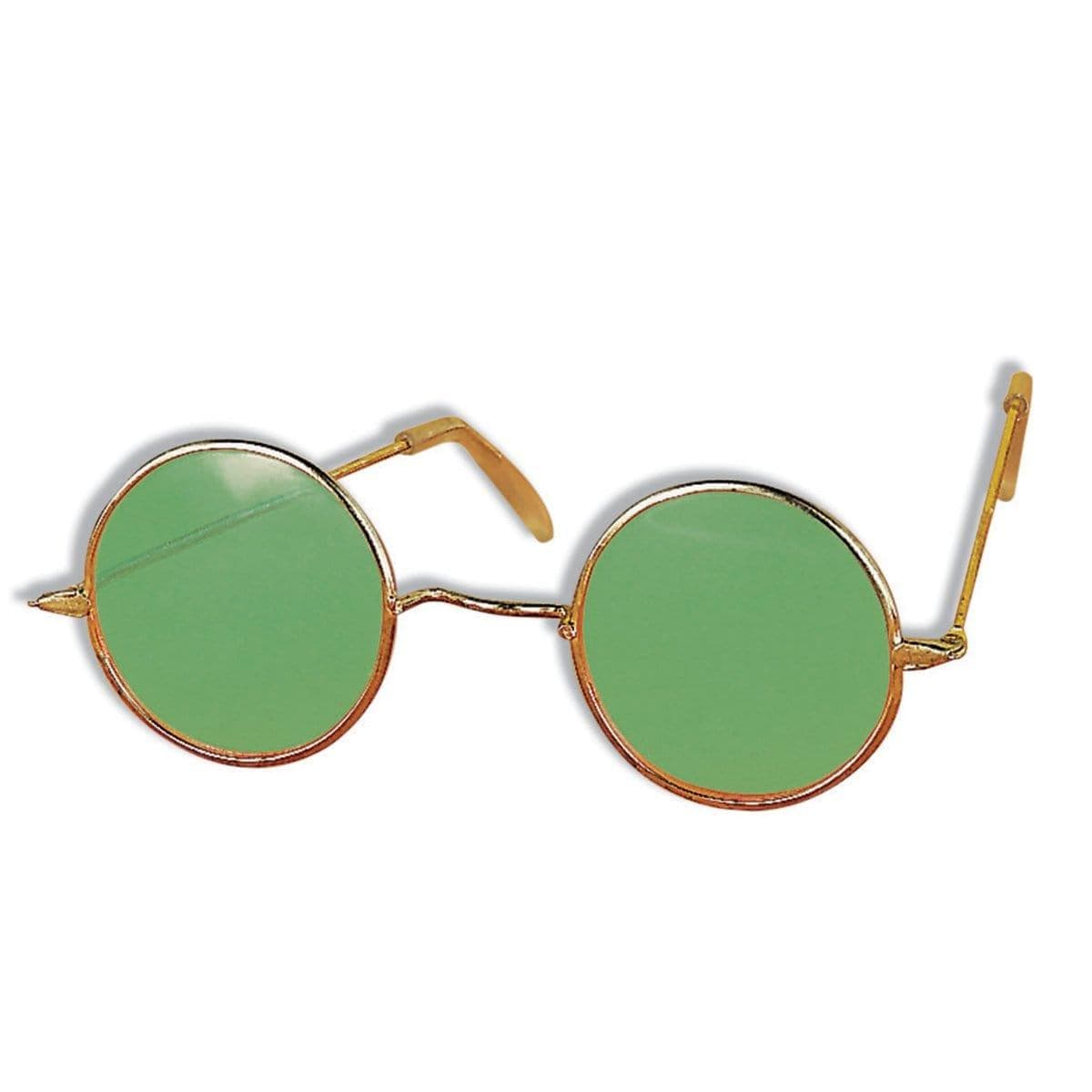 Buy Costume Accessories 60's green hippie glasses sold at Party Expert