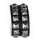Buy Costume Accessories Black double studded wristband sold at Party Expert