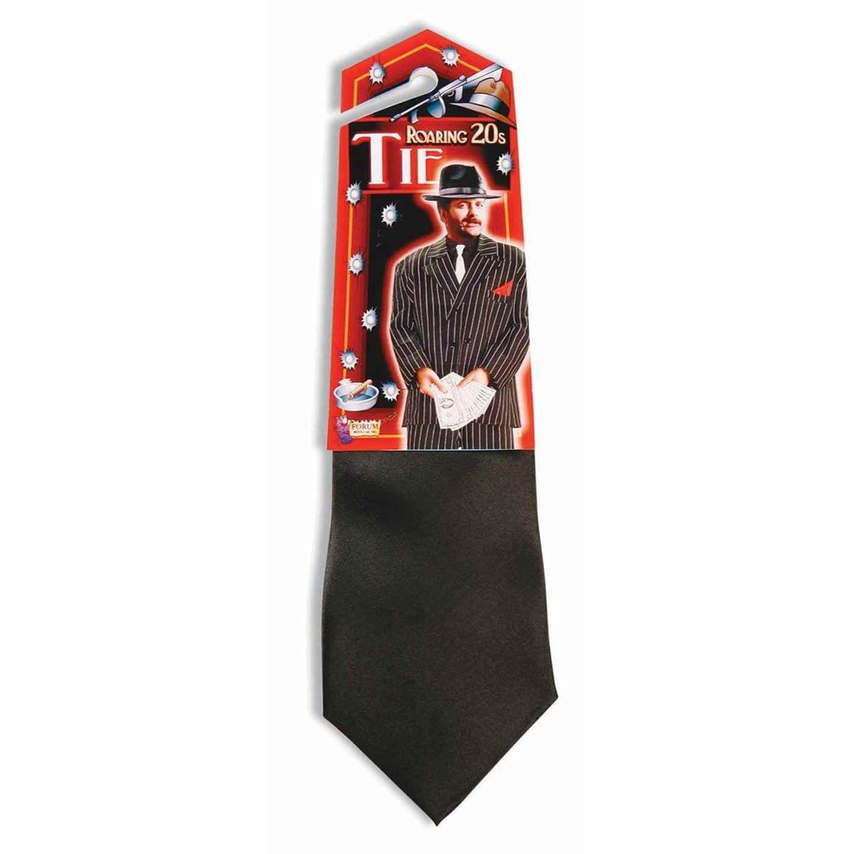 Buy Costume Accessories Black gangster tie sold at Party Expert