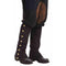 Buy Costume Accessories Black steampunk suede spats sold at Party Expert