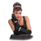Buy Costume Accessories Black vintage Hollywood long gloves with pearls for adults sold at Party Expert