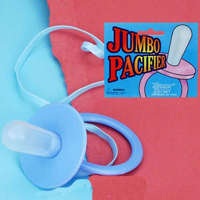 Buy Costume Accessories Blue jumbo pacifier sold at Party Expert