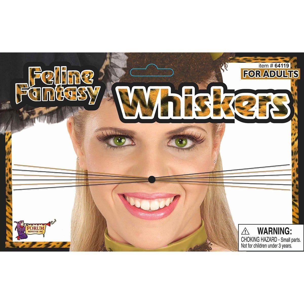 Buy Costume Accessories Feline whiskers sold at Party Expert