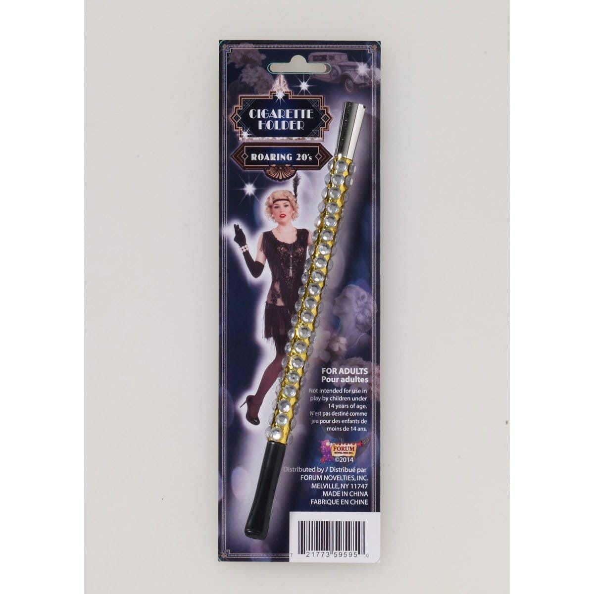 Buy Costume Accessories Jeweled cigarette holder sold at Party Expert
