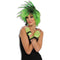 Buy Costume Accessories Lime green short fingerless fisnet gloves for adults sold at Party Expert