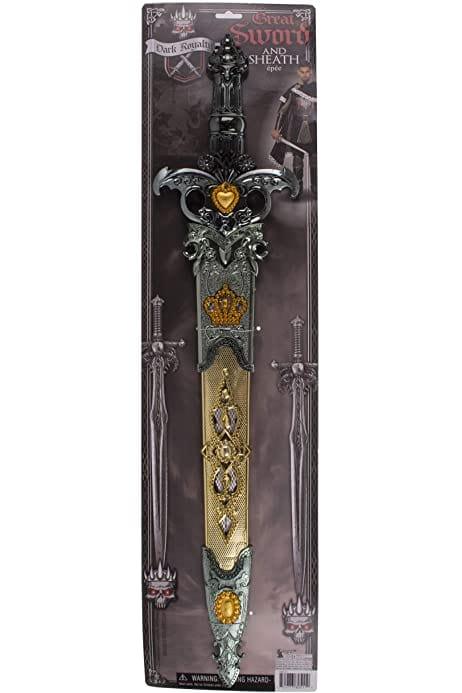 Buy Costume Accessories Medieval sword & sheath sold at Party Expert