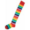 Buy Costume Accessories Multicolor knee high clown socks for adults sold at Party Expert