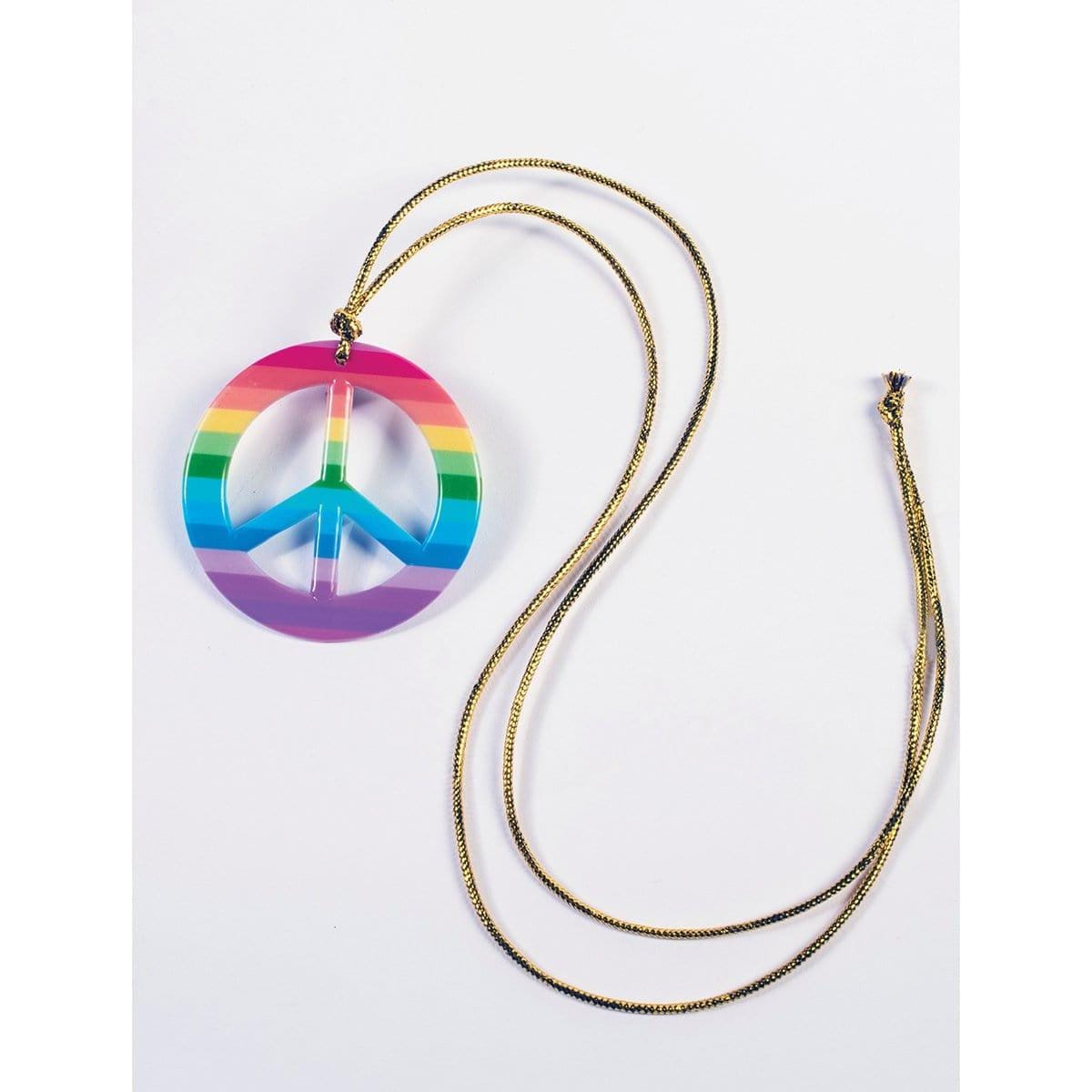 Buy Costume Accessories Peace necklace sold at Party Expert