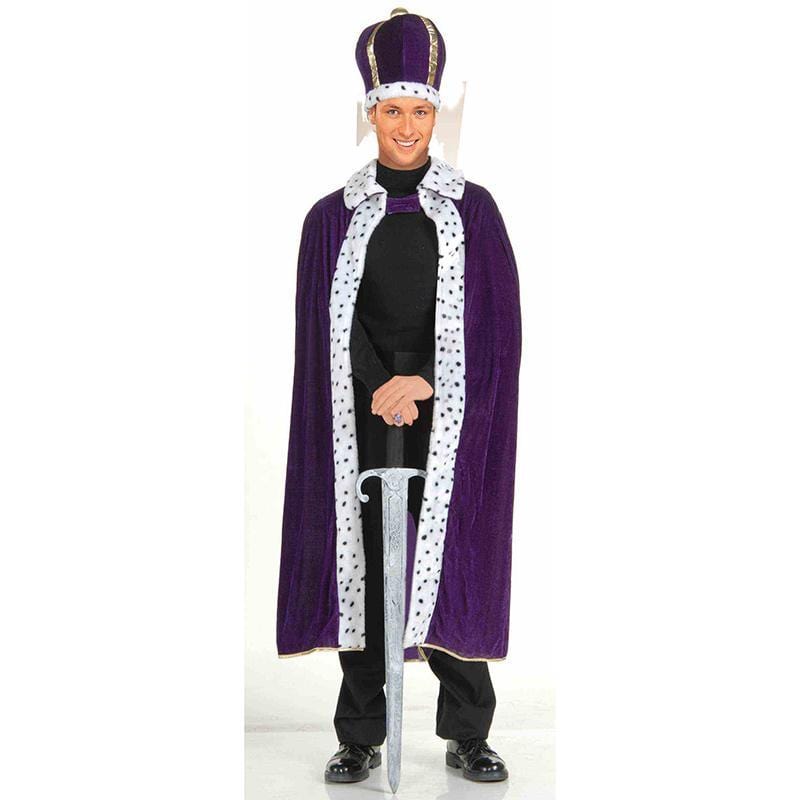 Buy Costume Accessories Purple king accessory set for men sold at Party Expert