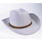Buy Costume Accessories White felt cowboy hat for adults sold at Party Expert