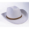 Buy Costume Accessories White felt cowboy hat for adults sold at Party Expert