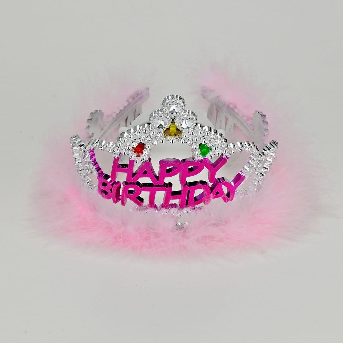 Buy General Birthday Flashing 'Happy Birthday' Tiara sold at Party Expert