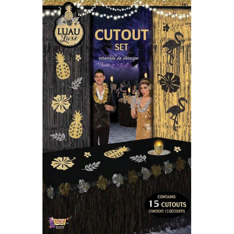 Buy Theme Party Luau Cutouts, 15 per Package sold at Party Expert