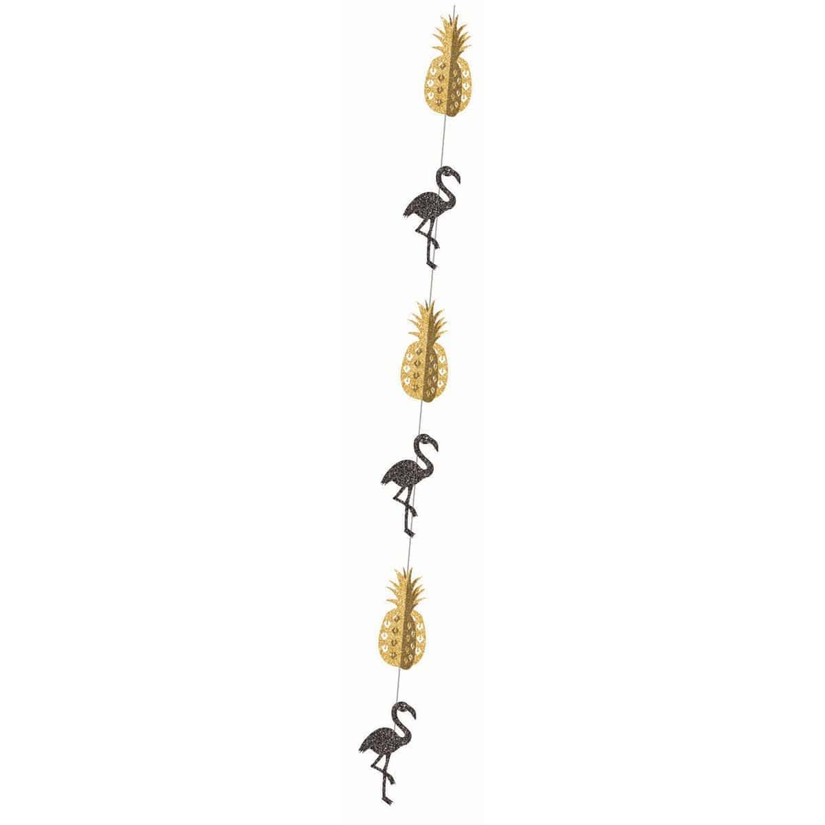 Buy Theme Party Pineapple & Flamingo String Decoration sold at Party Expert