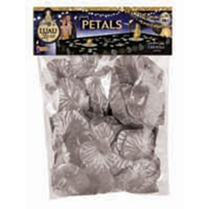 Buy Theme Party Silver Leaf Petals, 100 per Package sold at Party Expert