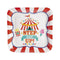 Buy Kids Birthday Carnival Dinner plates 9 inches, 8 per package sold at Party Expert