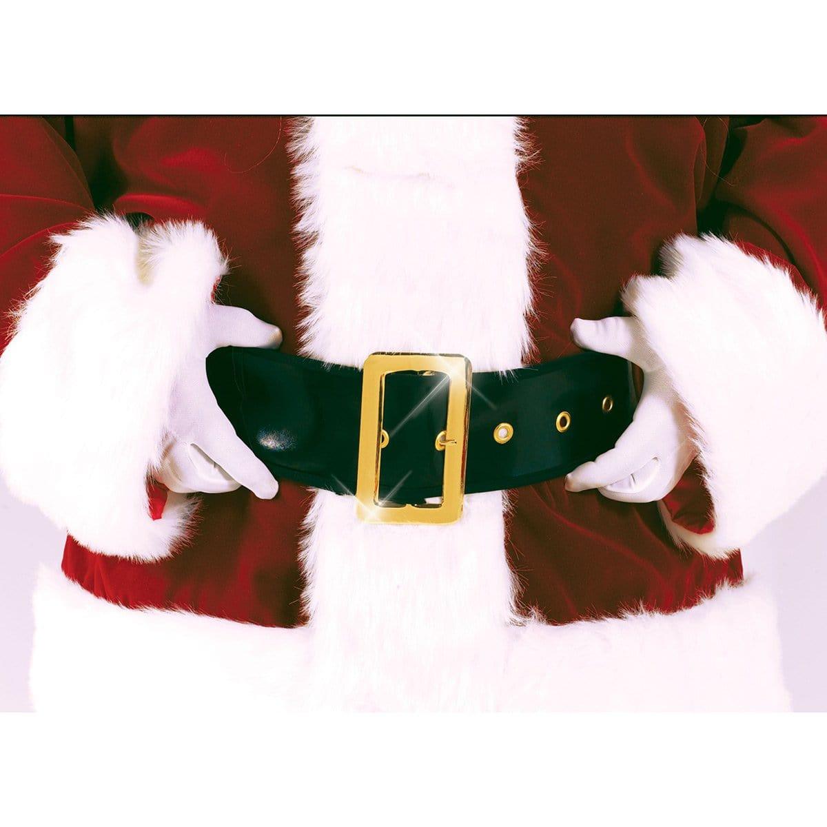 Buy Christmas Deluxe Santa Belt for Adults sold at Party Expert
