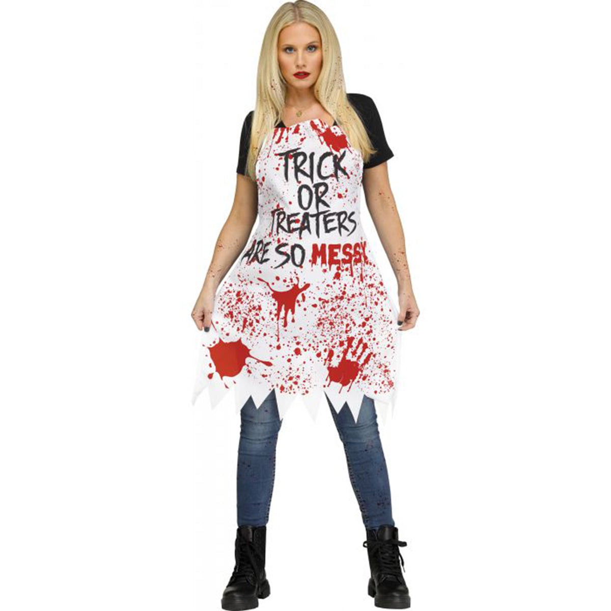 FUN WORLD Costume Accessories Horror Apron for Adults 071765136488