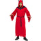 FUN WORLD Costumes Devil Costume for Adults, Red Robe with Attached Devil Horns 071765133517