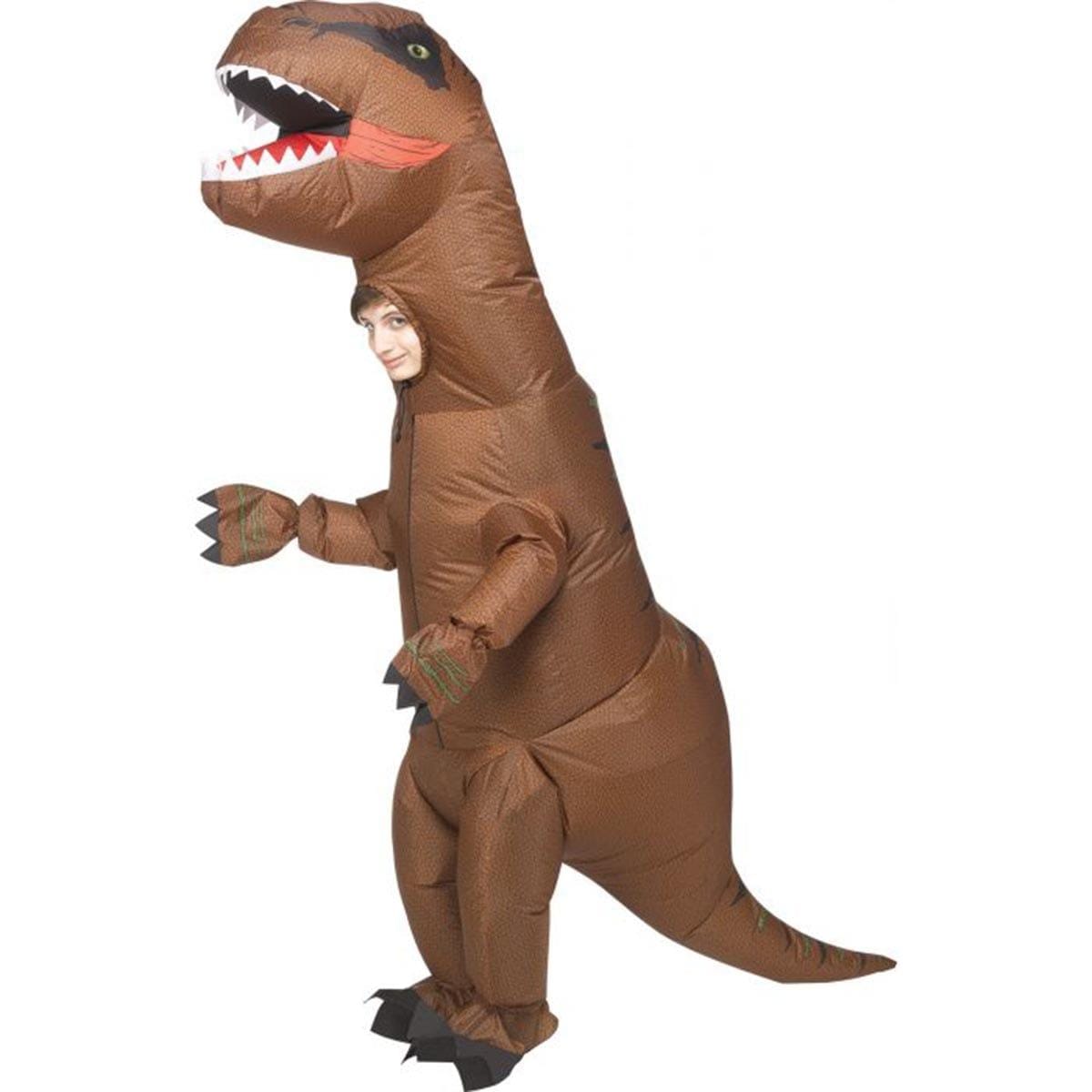 Buy Costumes Inflatable T-Rex Costume for Kids, Jurassic World sold at Party Expert