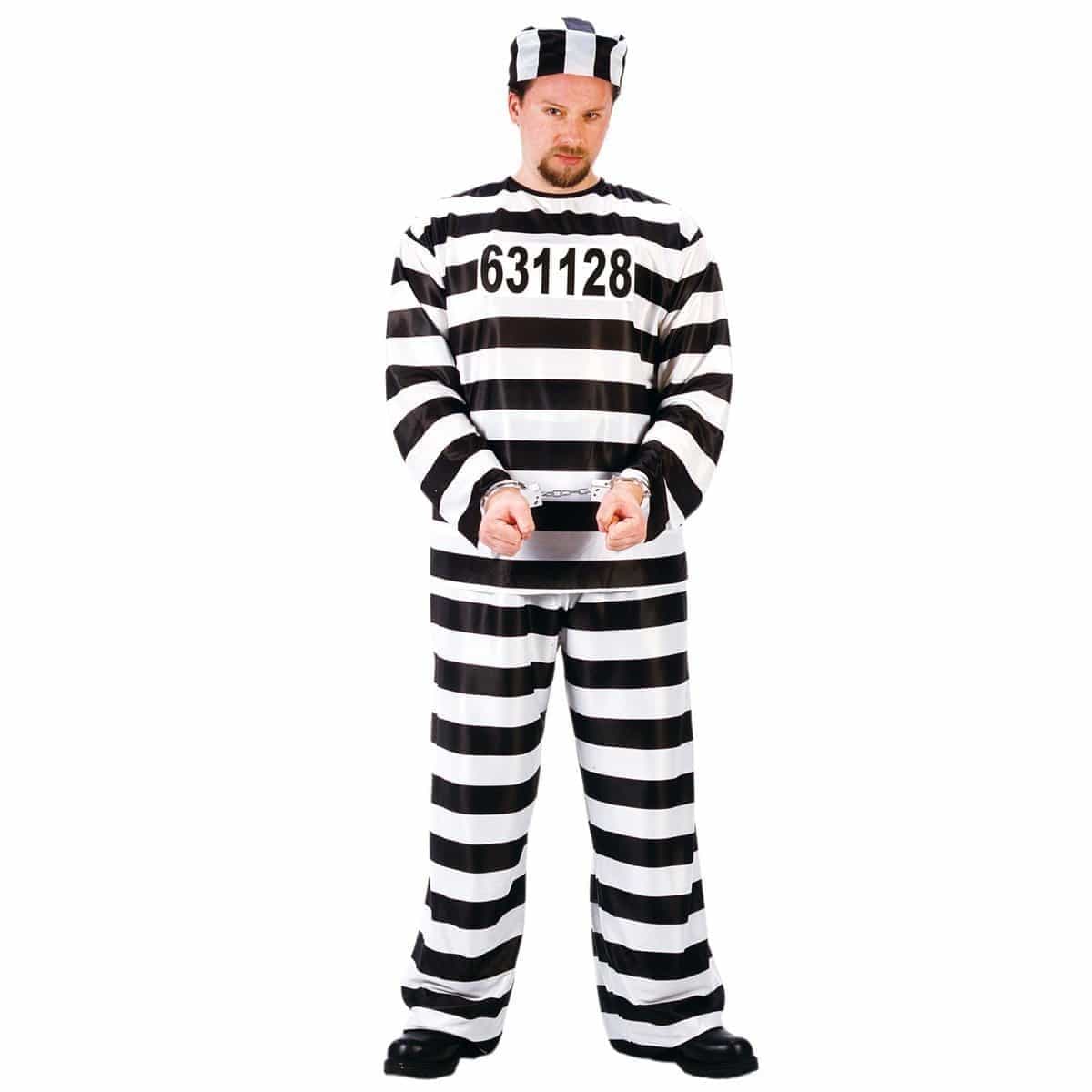 Buy Costumes Jailbird Costume for Adults sold at Party Expert