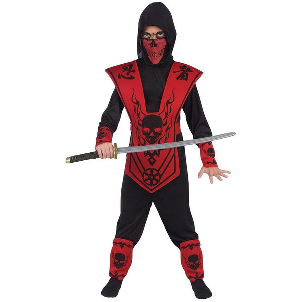 Kids red ninja best sale costume