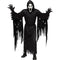 FUN WORLD Costumes Silent Screamer Costume for Adults, Black Hooded Robe 071765143967