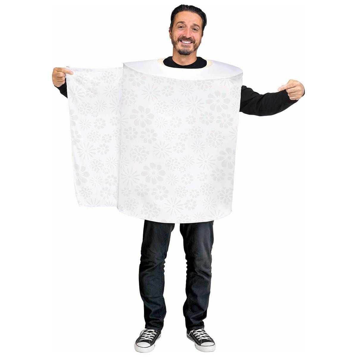 Buy Costumes Toilet Paper Roll Costume for Adults sold at Party Expert