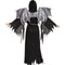 FUN WORLD Costumes Winged Reaper Costume for Kids, Black Hooded Robe