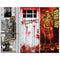 FUN WORLD Halloween Creepy Look Door Cover, Assortment, 1 Count 071765137997
