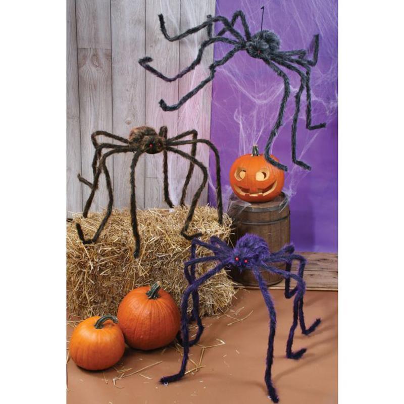 Buy Halloween Hairy spider, 90 inches - Assortment sold at Party Expert