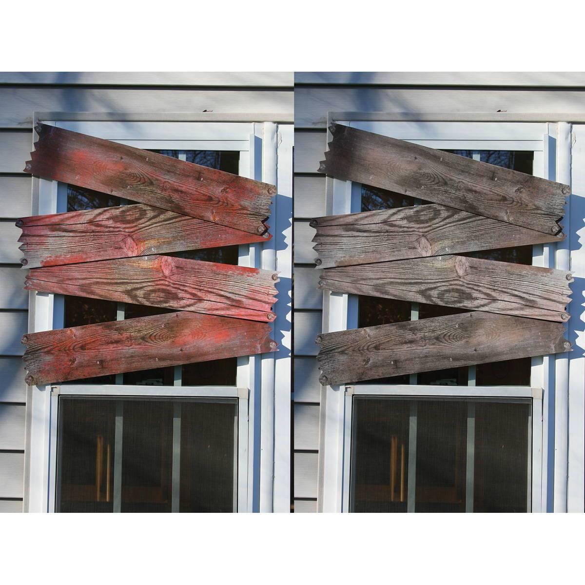 Buy Halloween Haunted window boards, 4 per package sold at Party Expert