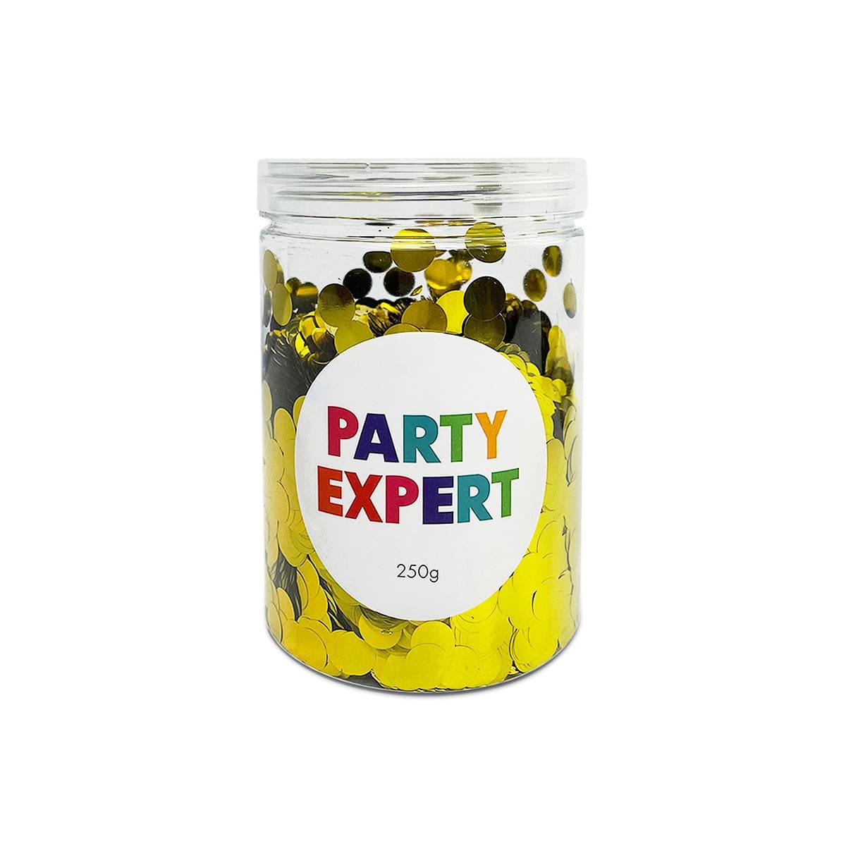 FUZHOU CANGSHAN HAYLYAN ARTS & CRAFTS CO.,Ltd Balloons Round Confetti, Gold