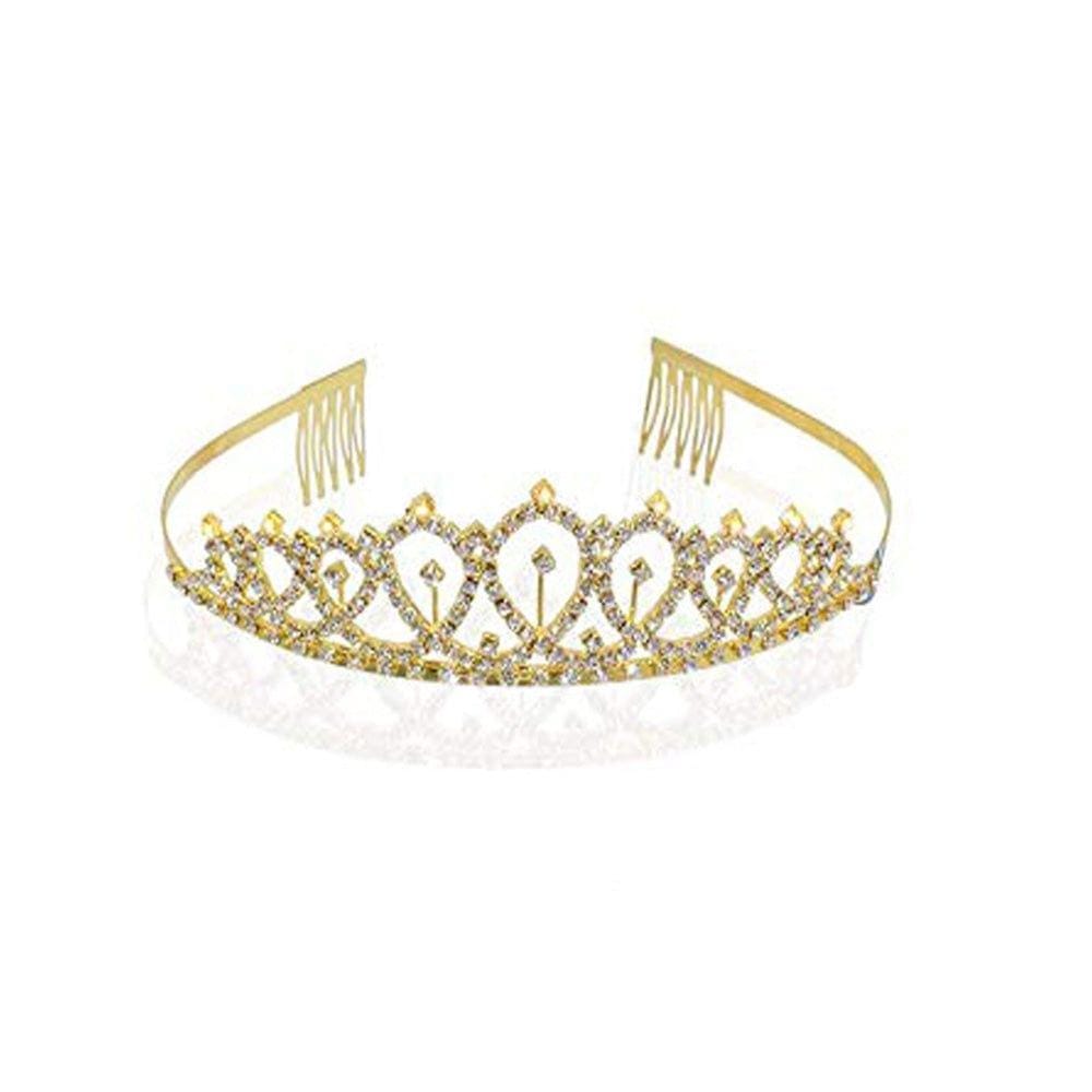 FUZHOU CANGSHAN HAYLYAN ARTS & CRAFTS CO.,Ltd Wedding Tiara, Gold