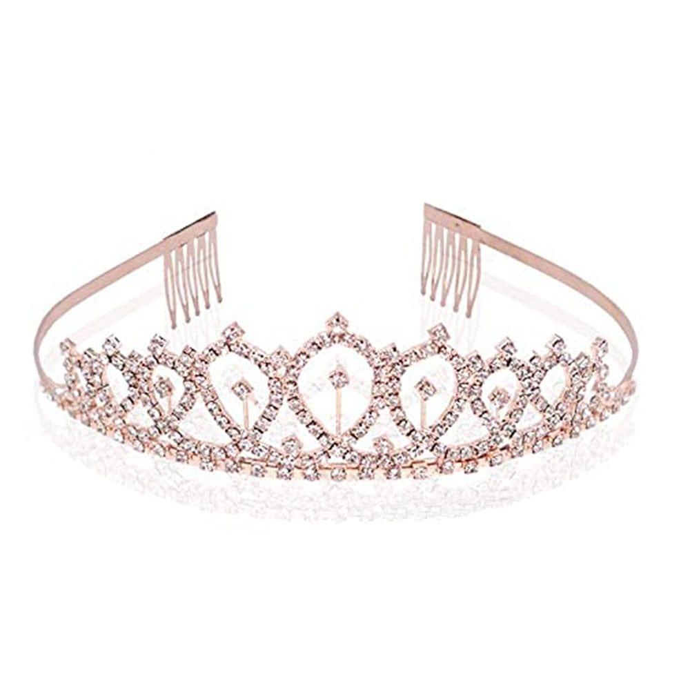 FUZHOU CANGSHAN HAYLYAN ARTS & CRAFTS CO.,Ltd Wedding Tiara, Rose Gold