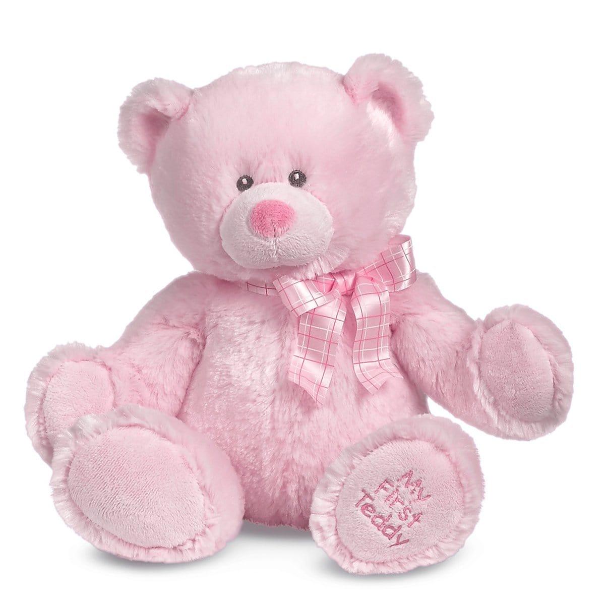 Buy Plushes My First Teddy 14 In. - Pink sold at Party Expert