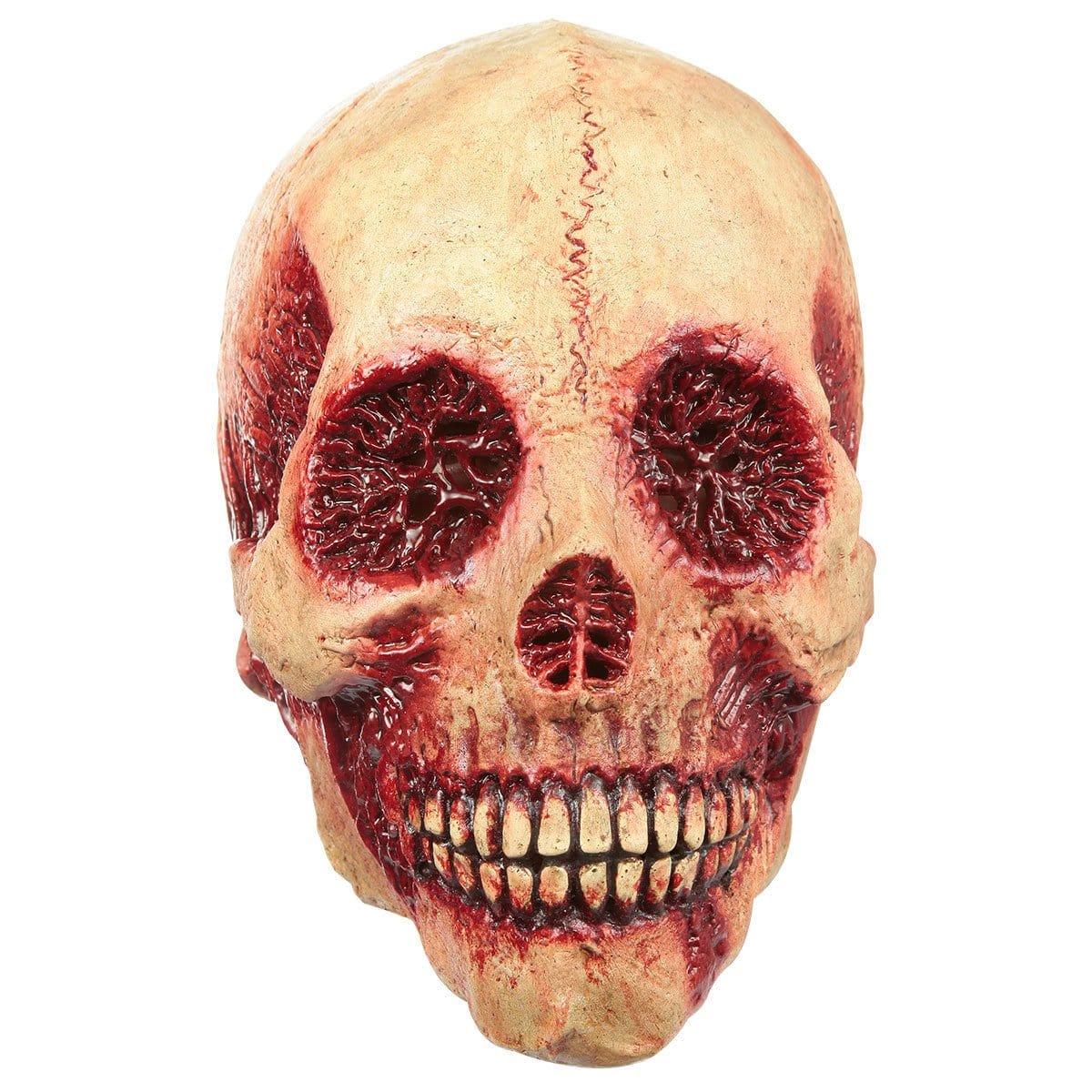 Buy Costume Accessories Bloody skull mask sold at Party Expert