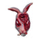 GHOULISH PRODUCTIONS Costume Accessories Lab Bunny Mask for Adults 886390269278