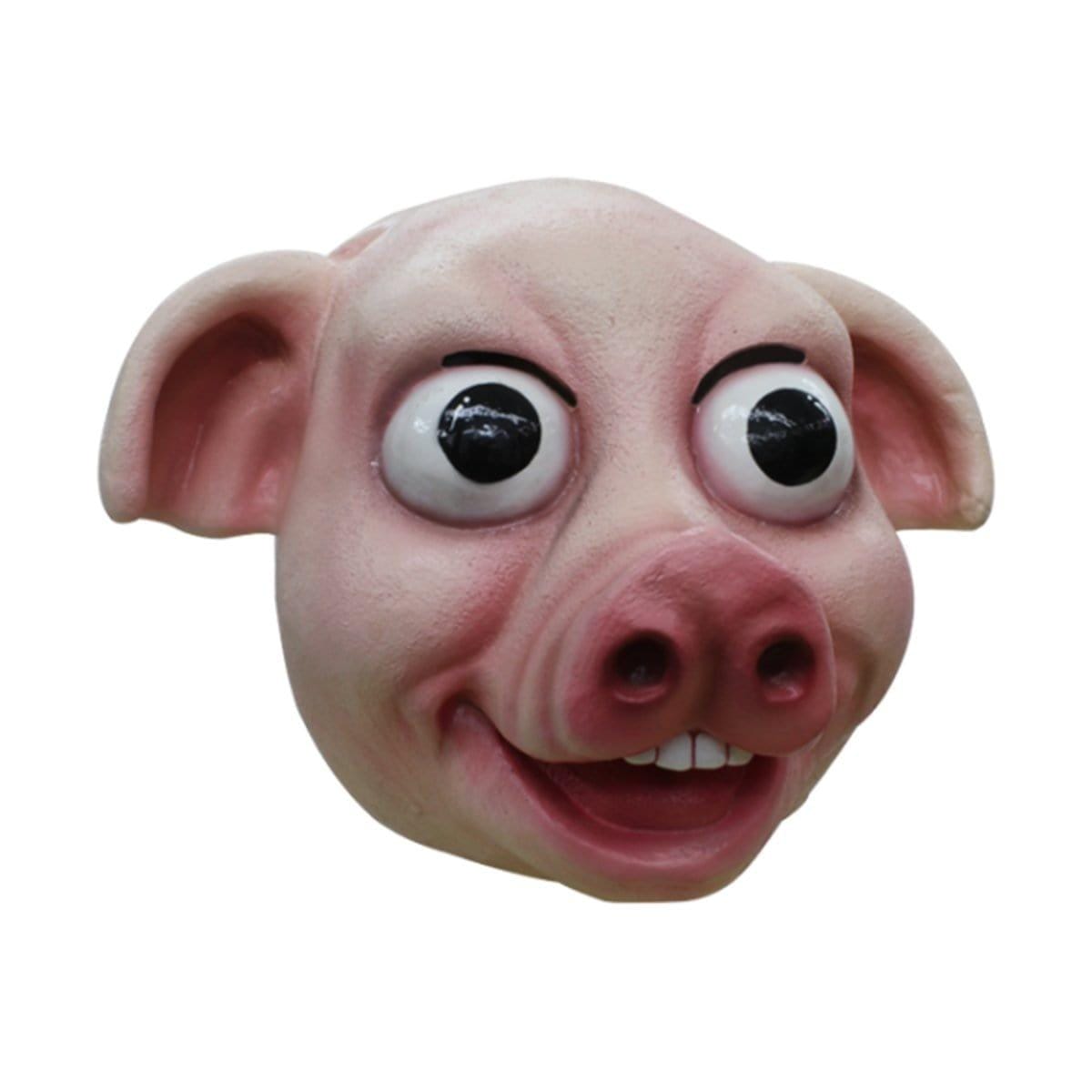 Buy Costume Accessories Pig Mask sold at Party Expert