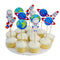 GLOCO ACCENTS INC Cake Supplies Party Picks, Space, 8 Count 885093008870